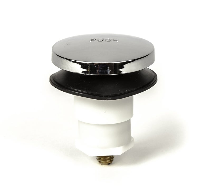 PermaFLOW Universal Toe Touch (Tip Toe, Foot Actuated) Bath Tub/Bathtub Drain Stopper Includes 3/8" and 5/16" Fittings - Image 2